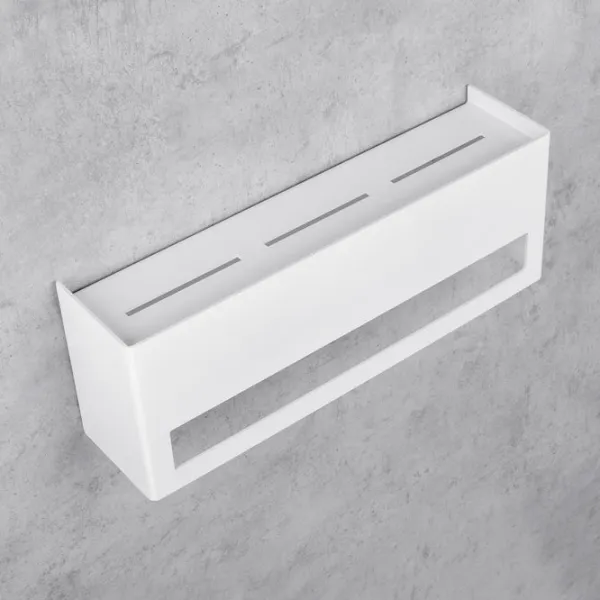 Raft pentru baie Daske Keyka Aluminiu/ White photo 4
