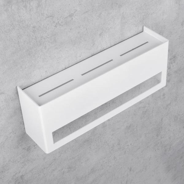 Raft pentru baie Daske Keyka Aluminiu/ White photo 4