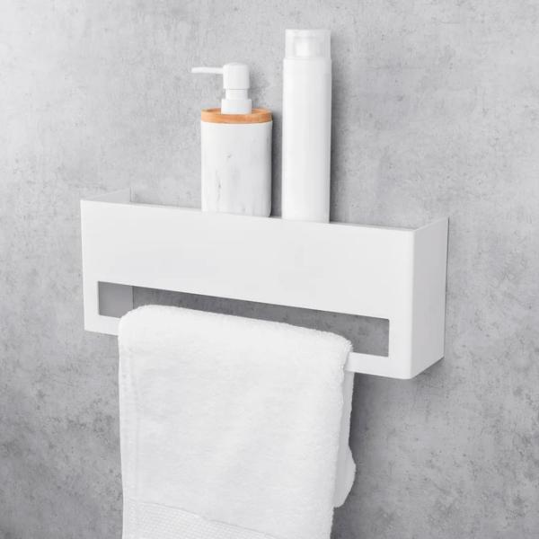 Raft pentru baie Daske Keyka Aluminiu/ White photo 5