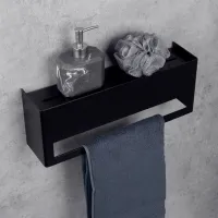 Raft pentru baie Daske Keyka Aluminiu/ Black photo 4