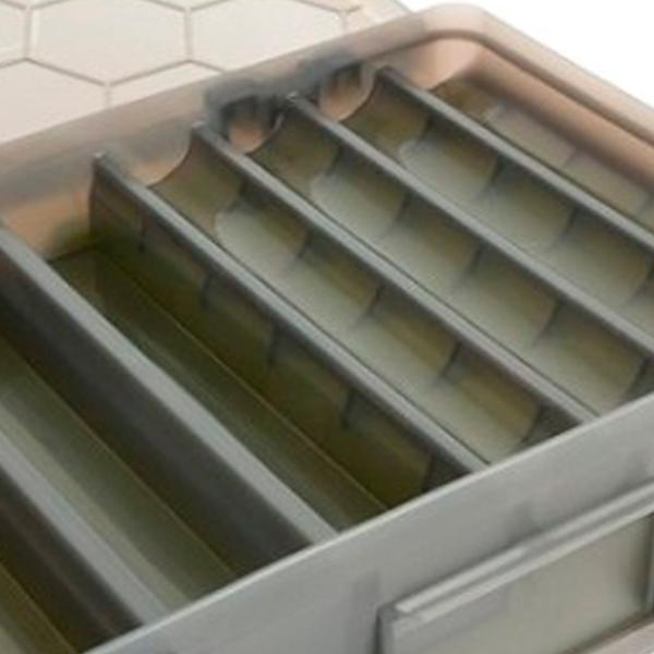Organizator pentru pescuit Matrix double sided feeder & tackle box Metal photo 5
