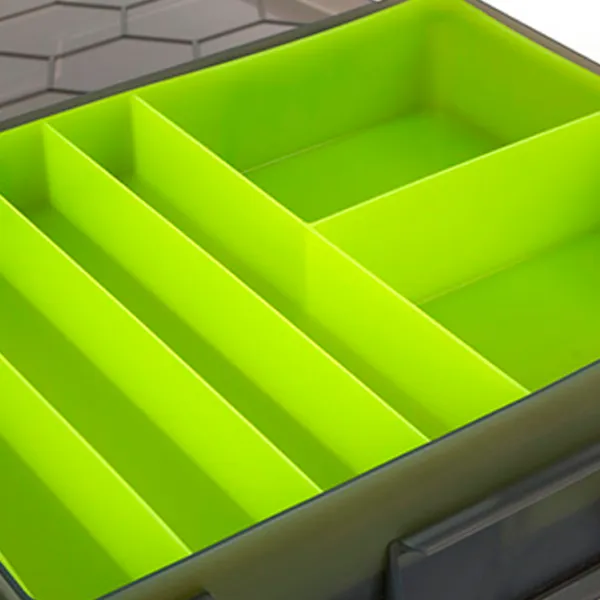 Organizator pentru pescuit Matrix double sided feeder & tackle box Metal photo 8
