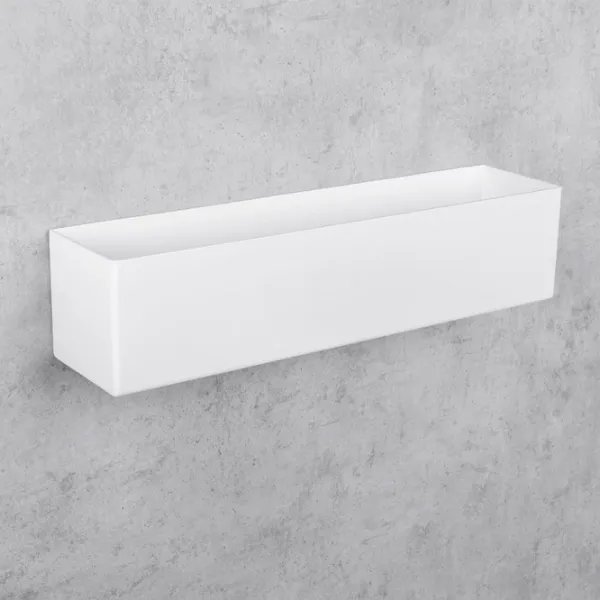 Raft pentru baie Daske Basket Aluminiu/ White photo 4