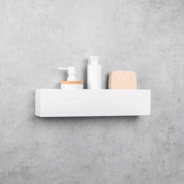 Raft pentru baie Daske Basket Aluminiu/ White photo 6