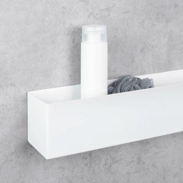 Raft pentru baie Daske Basket Aluminiu/ White photo 7