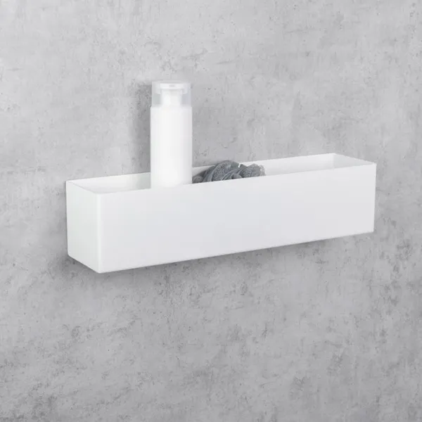 Raft pentru baie Daske Basket Aluminiu/ White photo 10