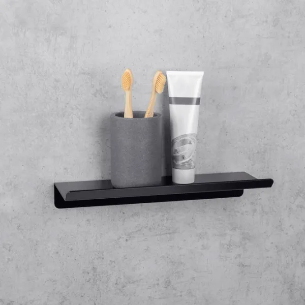 Raft pentru baie Daske Plain Aluminiu/ Black photo 7
