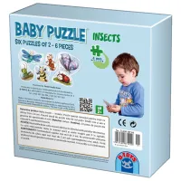 Set de puzzle-uri D-TOYS Insecte 2+/ Numărul de piese: 23 photo 2