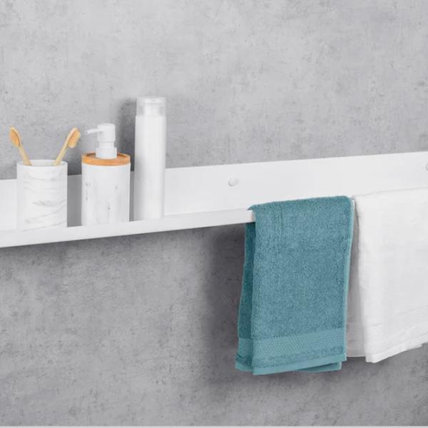 Raft pentru baie Daske Mirage Left Aluminiu/ White photo 5