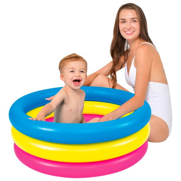 Piscină SunClub 10086-1 66 l/ Gonflabil/ Multicolor photo 4