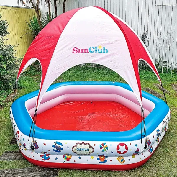 Бассейн SunClub 51124 550 л/ Надувной/ Разноцветный photo 4 Бассейн SunClub 51124 550 л/ Надувной/ Разноцветный photo 4