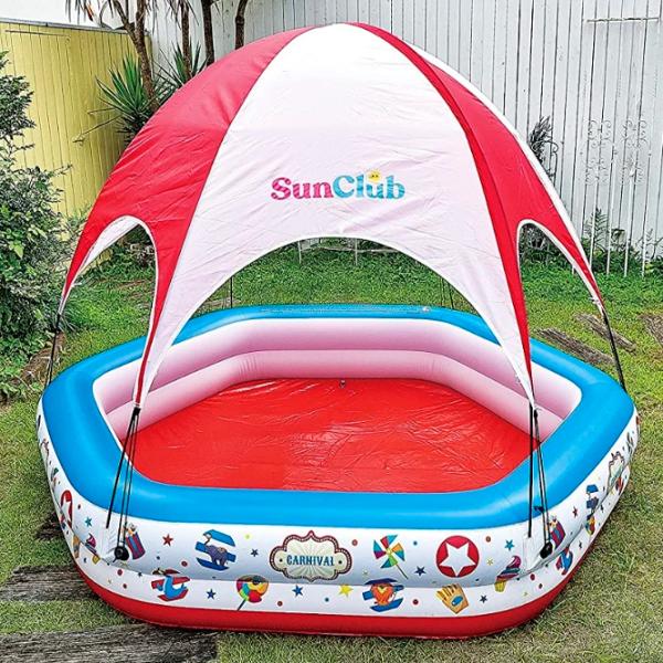 Бассейн SunClub 51124 550 л/ Надувной/ Разноцветный photo 4 Бассейн SunClub 51124 550 л/ Надувной/ Разноцветный photo 4