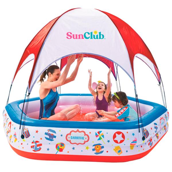 Бассейн SunClub 51124 550 л/ Надувной/ Разноцветный photo 6 Бассейн SunClub 51124 550 л/ Надувной/ Разноцветный photo 6