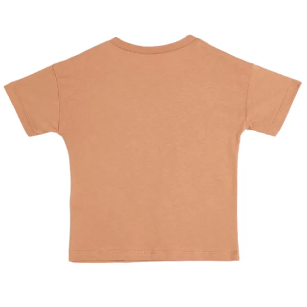 Tricou pentru băieți Koton 4SMB10232TK 98/ Brown photo 2