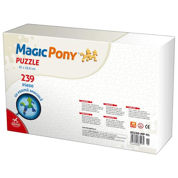 Puzzle 2D D-TOYS Magic Pony 6+/ Numărul de piese: 239 photo 2 Puzzle 2D D-TOYS Magic Pony 6+/ Numărul de piese: 239 photo 2