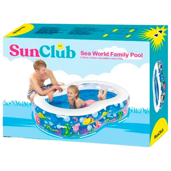 Бассейн SunClub 10118 312 л/ Надувной/ Синий photo 6 Бассейн SunClub 10118 312 л/ Надувной/ Синий photo 6
