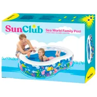 Бассейн SunClub 10118 312 л/ Надувной/ Синий photo 6