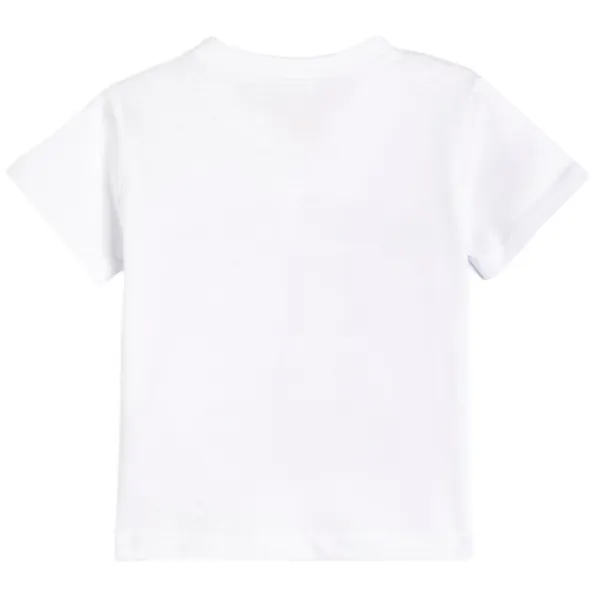 Tricou pentru băieți Koton 4SMB10035TK 110/ White photo 2