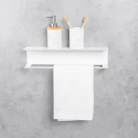 Raft pentru baie Daske Pody Aluminiu/ White photo 4
