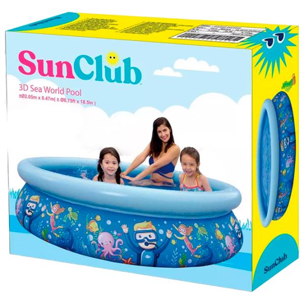 Piscină SunClub 17788 855 l/ Gonflabil/ Blue photo 5