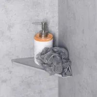 Raft pentru baie Daske Phusy Oțel inoxidabil/ Gray photo 5