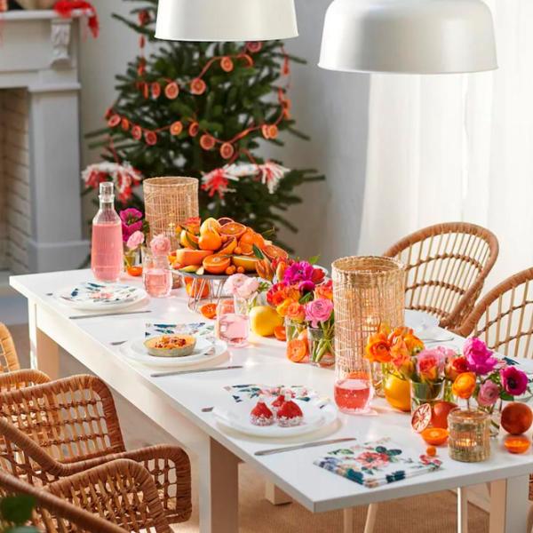 Кухонный стол раскладной Ikea Laneberg ДСП/ Белый photo 4