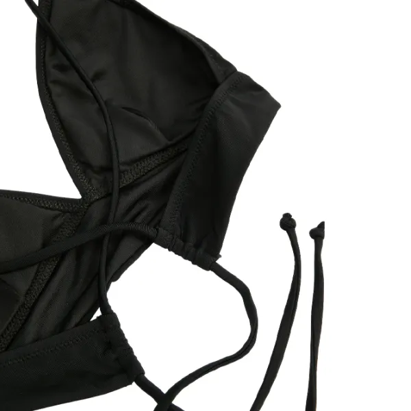 Sutien pentru femei Koton 4SAK10005MM Black/ Tanga photo 2