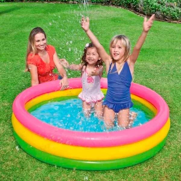 Piscină Intex 57412NP 173 l/ Gonflabil/ Multicolor photo 3 Piscină Intex 57412NP 173 l/ Gonflabil/ Multicolor photo 3
