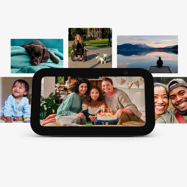 Boxă smart Amazon Echo Show 5 Black photo 2