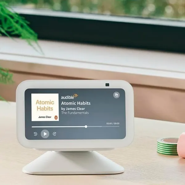 Boxă smart Amazon Echo Show 5 Black photo 5