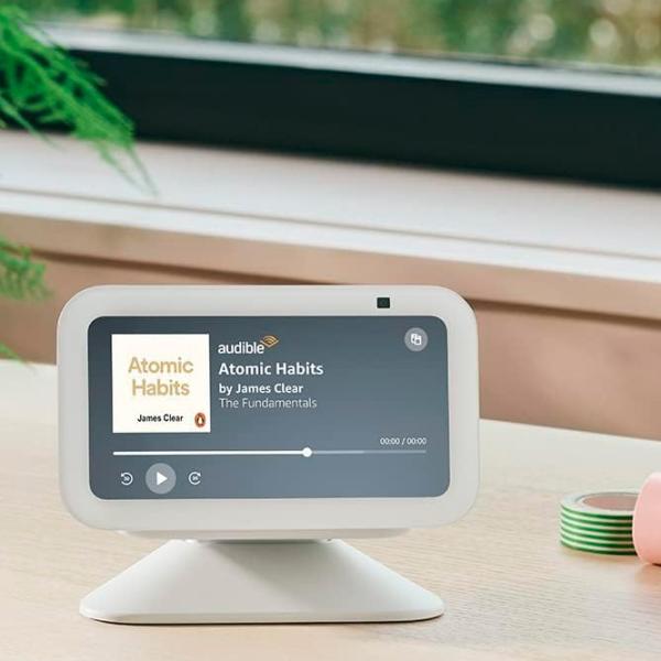 Boxă smart Amazon Echo Show 5 Black photo 5