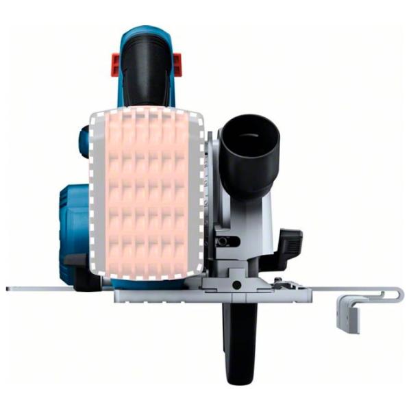 Дисковая пила Bosch GKS 185-LI B06016C1221 165 мм / Синий photo 3