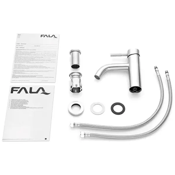 Смеситель для умывальника Fala Steely 1  photo 2