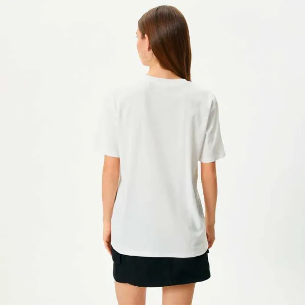 Tricou pentru femei Koton 4SAL10082IK 100% bumbac/ White photo 4