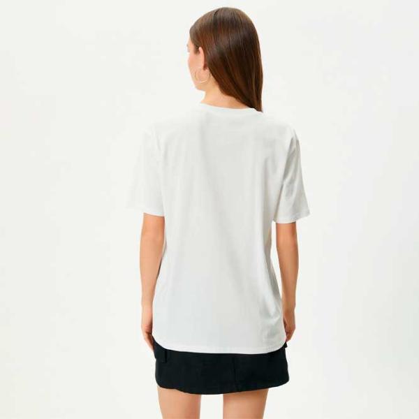 Tricou pentru femei Koton 4SAL10082IK 100% bumbac/ White photo 4