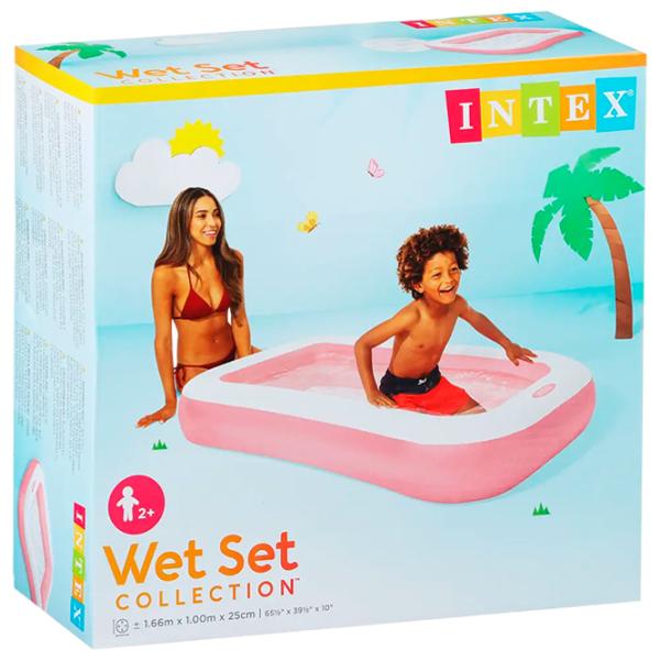 Бассейн Intex 58423 102 л/ Надувной/ Розовый photo 5