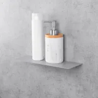 Raft pentru baie Daske Elegance Aluminiu/ Gray photo 5