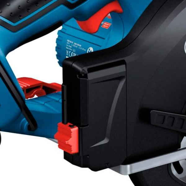 Fierăstrău circular Bosch GKM 18V-50 (06016B8002) 136 mm/ Blue photo 4