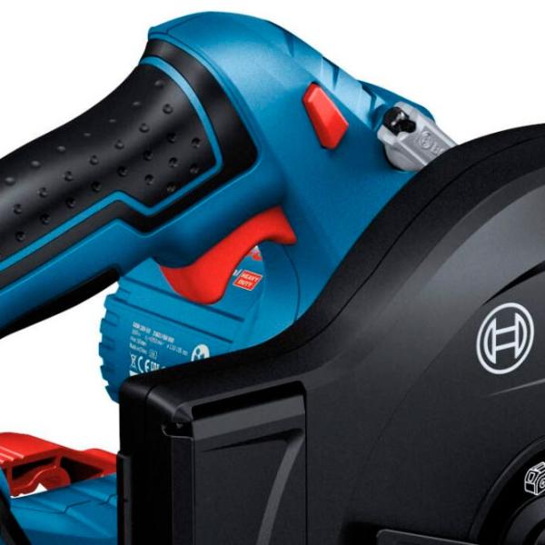 Fierăstrău circular Bosch GKM 18V-50 (06016B8002) 136 mm/ Blue photo 5