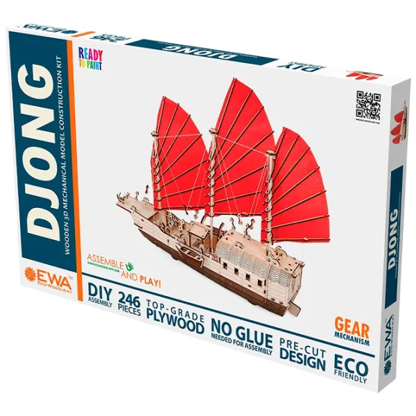 Пазл 3D Ewa Toys Djong 14+/ Количество деталей: 246 photo 9