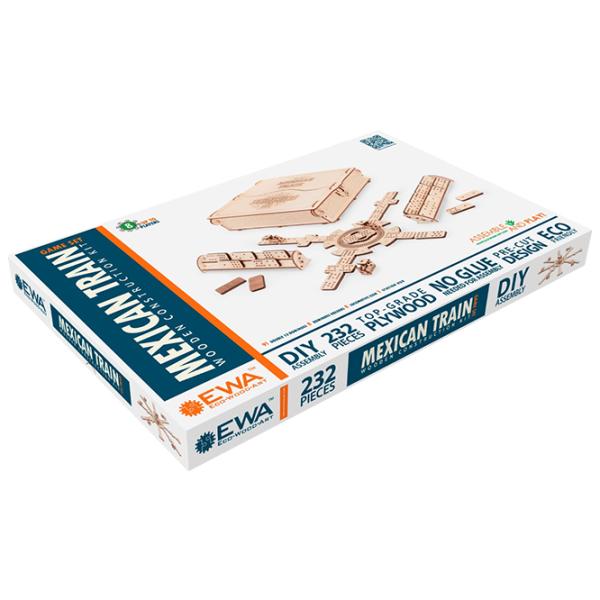 Puzzle 3D Ewa Toys Mexican Train Domino 14+/ Numărul de piese: 246 photo 5 Puzzle 3D Ewa Toys Mexican Train Domino 14+/ Numărul de piese: 246 photo 5