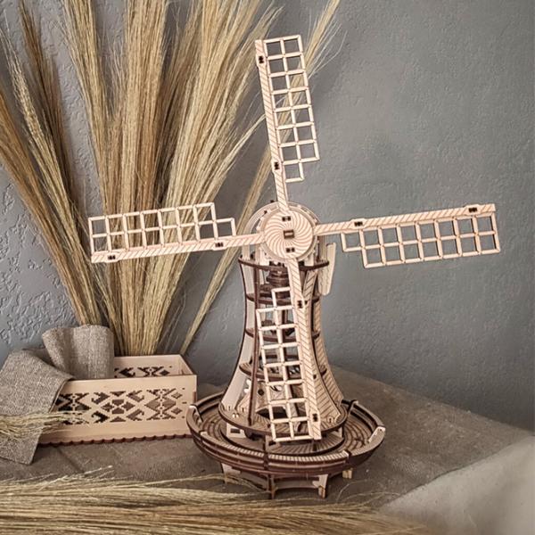 Puzzle 3D Ewa Toys Windmill 14+/ Numărul de piese: 227 photo 6 Puzzle 3D Ewa Toys Windmill 14+/ Numărul de piese: 227 photo 6