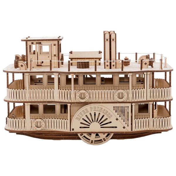 Puzzle 3D Ewa Toys Vapor cu vâsle "River princess" 14+/ Numărul de piese: 416 photo 2