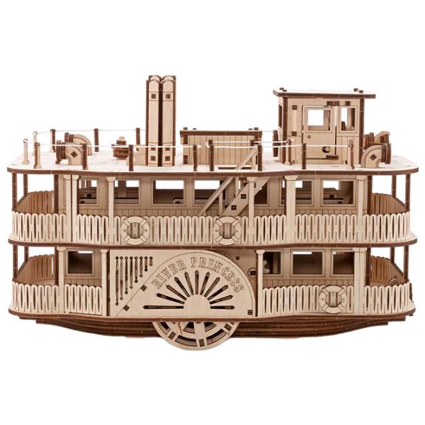 Puzzle 3D Ewa Toys Vapor cu vâsle "River princess" 14+/ Numărul de piese: 416 photo 4