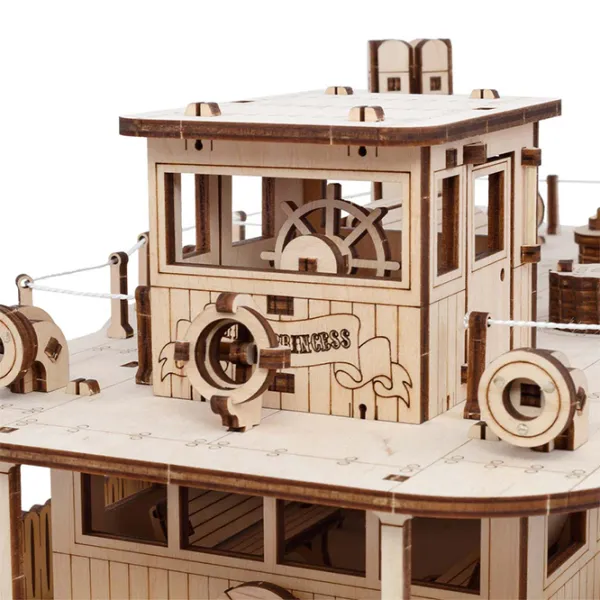 Puzzle 3D Ewa Toys Vapor cu vâsle "River princess" 14+/ Numărul de piese: 416 photo 11