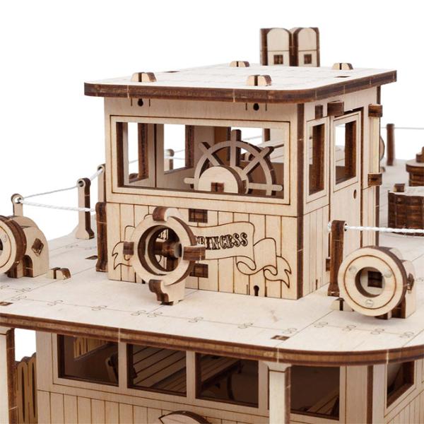 Puzzle 3D Ewa Toys Vapor cu vâsle "River princess" 14+/ Numărul de piese: 416 photo 11