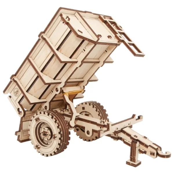 Puzzle 3D Ewa Toys Trailer for tractor 14+/ Numărul de piese: 68 photo 2 Puzzle 3D Ewa Toys Trailer for tractor 14+/ Numărul de piese: 68 photo 2