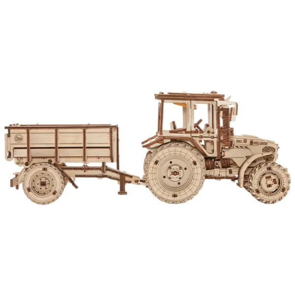 Puzzle 3D Ewa Toys Trailer for tractor 14+/ Numărul de piese: 68 photo 6 Puzzle 3D Ewa Toys Trailer for tractor 14+/ Numărul de piese: 68 photo 6