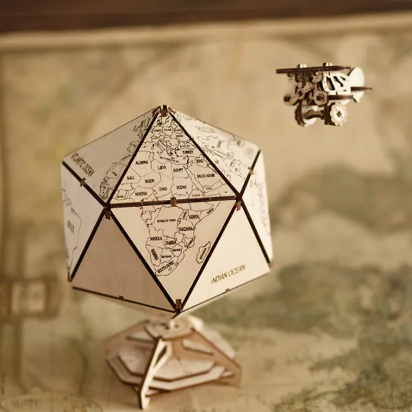 Puzzle 3D Ewa Toys Icosaedru 14+/ Numărul de piese: 97 photo 6 Puzzle 3D Ewa Toys Icosaedru 14+/ Numărul de piese: 97 photo 6