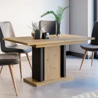 Masă de bucătărie extensibilă Prospero Wood PAL melaminat/ Brown photo 5